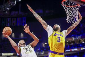 Davis leads Lakers to NBA In-Season Tournament title, 123-109 over Pacers