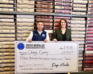 Counties receive Election Improvement Grants from Secretary of State Diego Morales