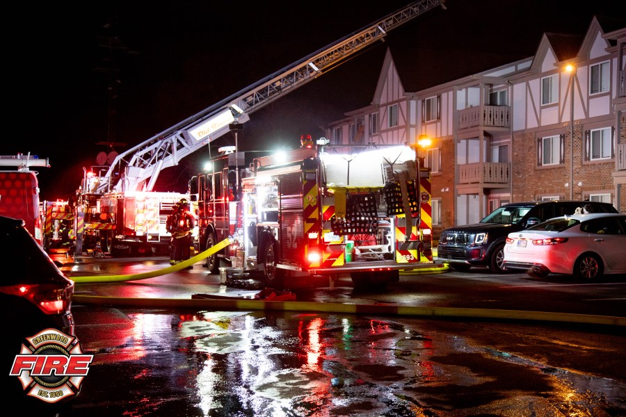 Apartment fire in Greenwood leaves residents displaced, injured