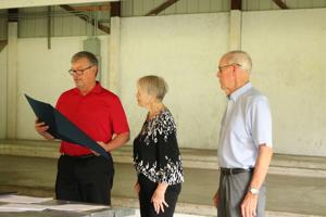 Shepherds presented with Distinguished Hoosier Award
